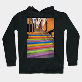 Stairs of Valparaiso Hoodie